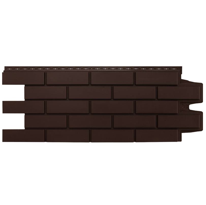 Фасадная панель Grand Line Клинкерный кирпич Classic Шоколадный