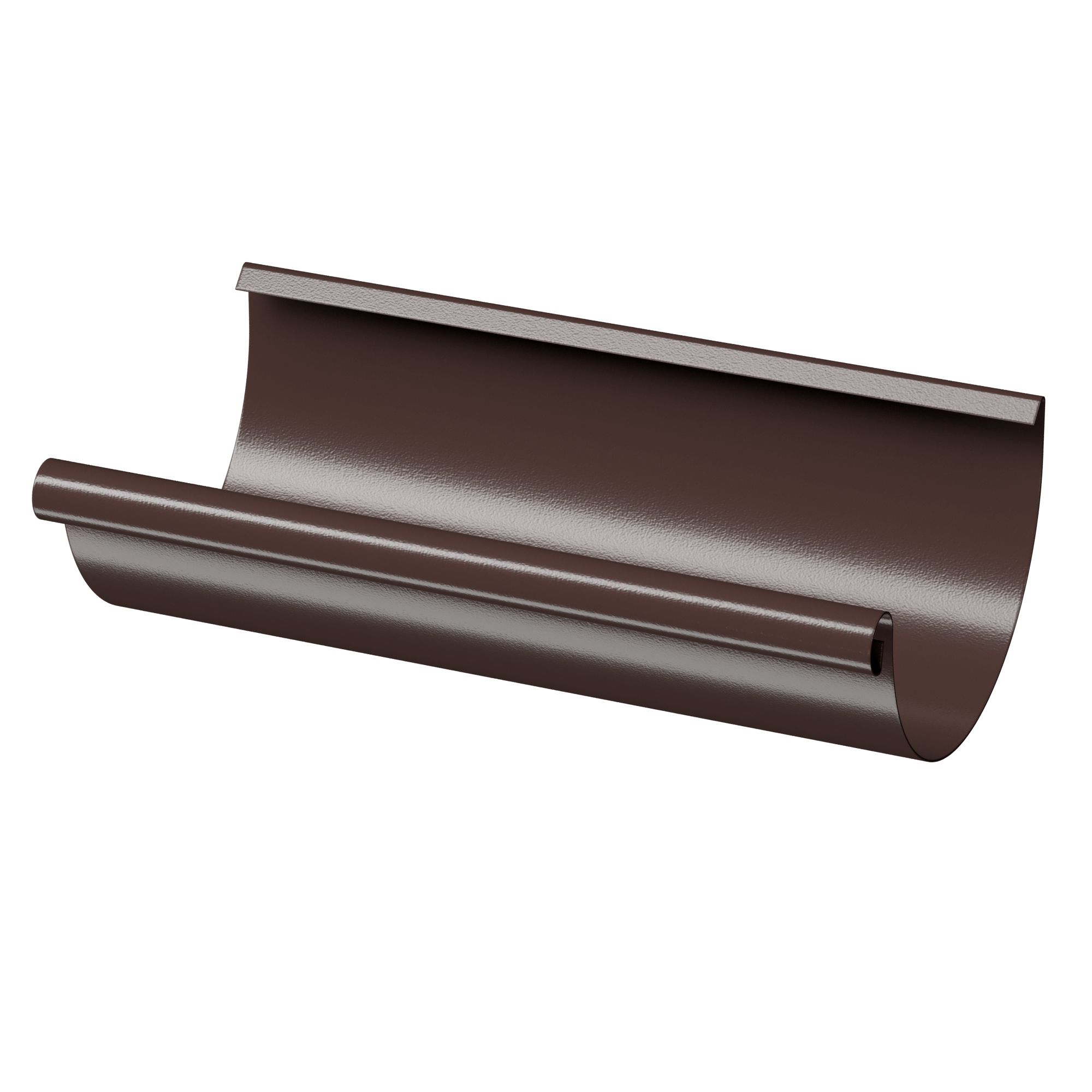 Желоб полукруглый Döcke STAL PREMIUM 125мм, 3 м Шоколад RAL 8019