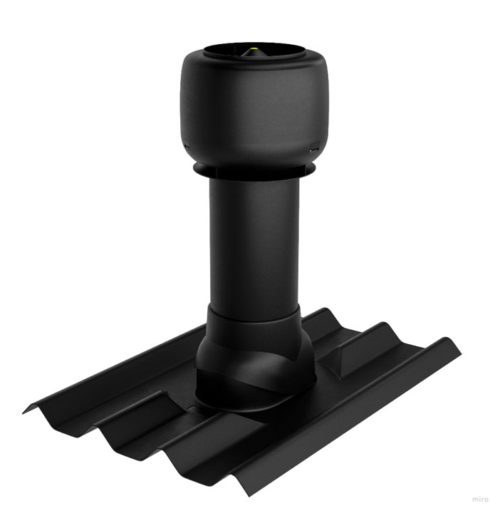 Комплект утепленной трубы для Черепицы Ондулин  