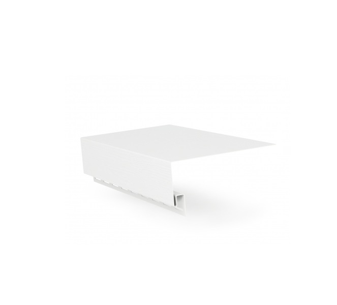 Планка приоконная широкая 7/8" Grand Line (Гранд Лайн) Белая