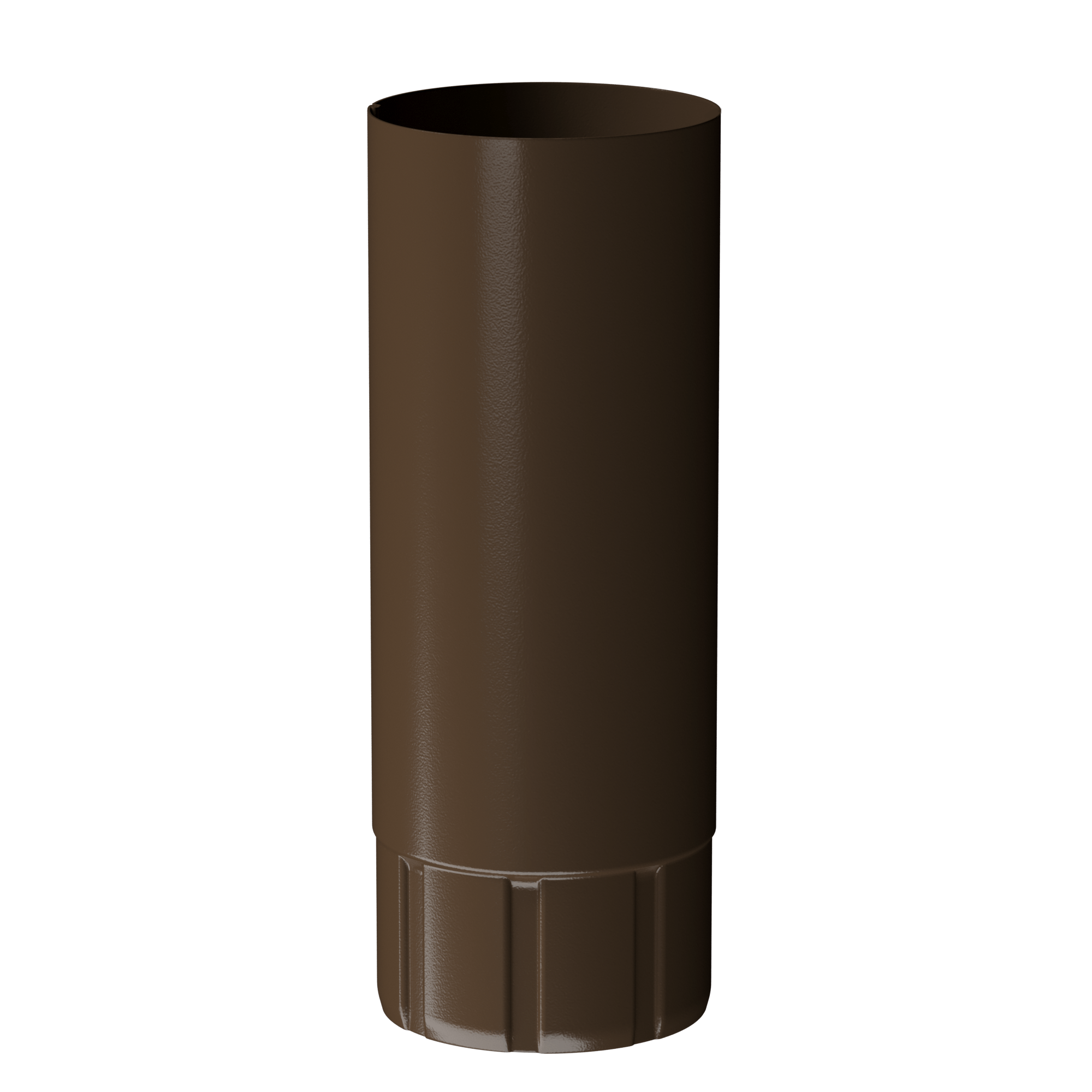 Труба водосточная Döcke STAL PREMIUM D90 1 м Каштан