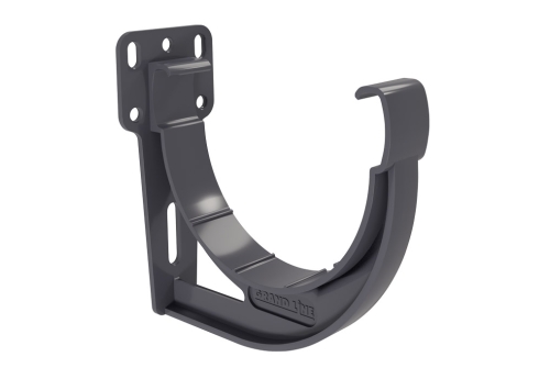 Кронштейн желоба Grand Line slider Дизайн 135/90 ПВХ графит (RAL 7024)