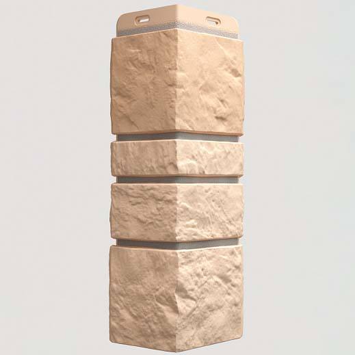 Угол фасадной панели Docke PREMIUM BURG пшеничный