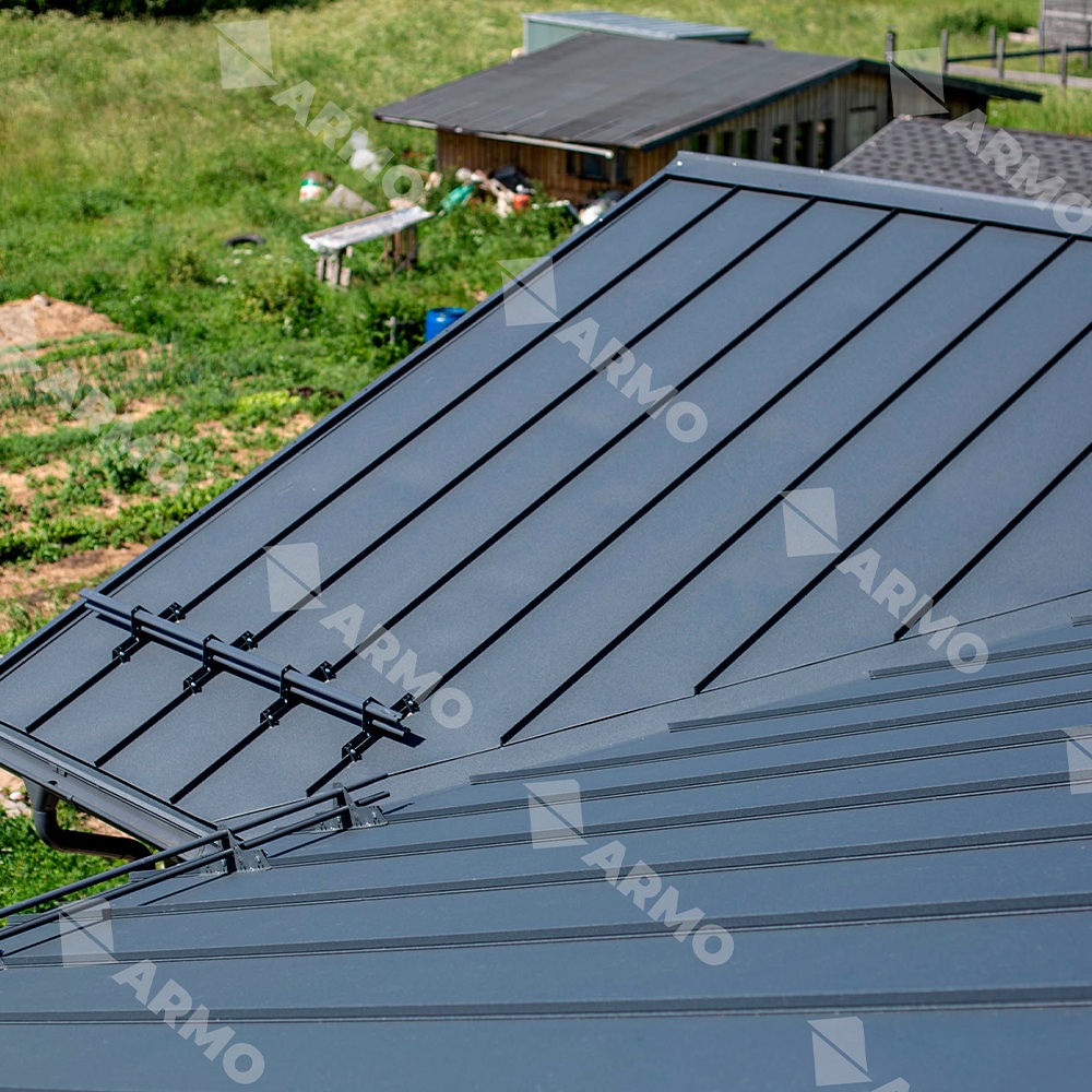 Самозащелкивающийся фальц ARMO 0,5 мм Rooftop Бархат Zn275 SV32
