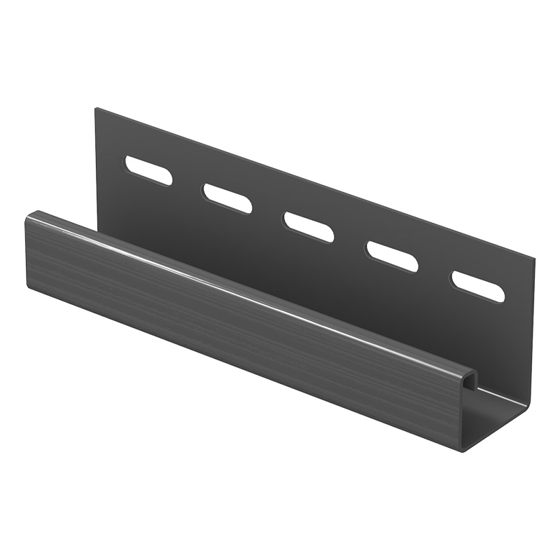 J-планка (J-trim) Ю-ПЛАСТ Графитовый
