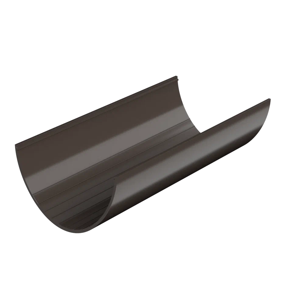 Желоб ТН ПВХ , темно-коричневый, глянец (3м)