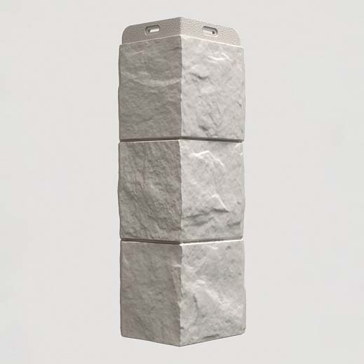 Угол фасадной панели Docke PREMIUM FELS Арктик