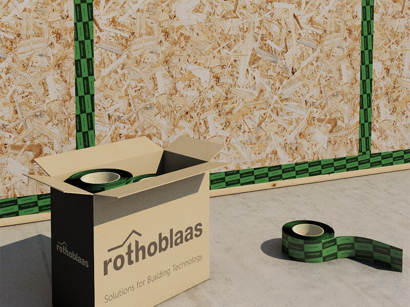 Универсальная клеящая лента Rothoblaas EASY BAND 50мм*25м - EASY50