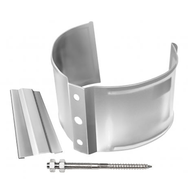 Кронштейн трубы на кирпич Grand Line Optima белый (для круглой системы)