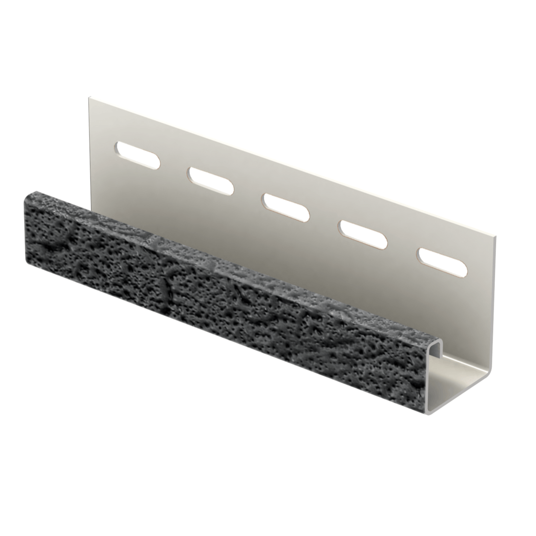 J-планка (J-trim) S-Lock Клинкер Нордик Графитовый