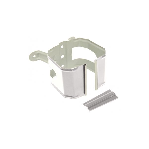 Кронштейн трубы на дерево Grand Line Vortex белый (для прямоугольной системы)