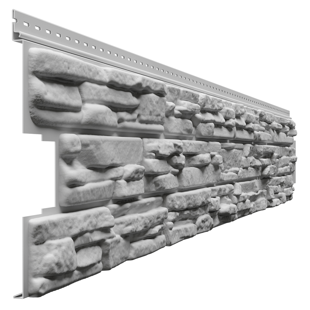 Сайдинг под камень Docke LUX ROCKY Табачный