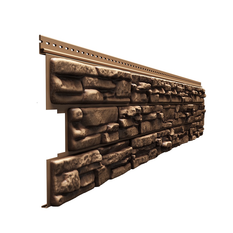 Сайдинг Docke LUX ROCKY Кедровый орех