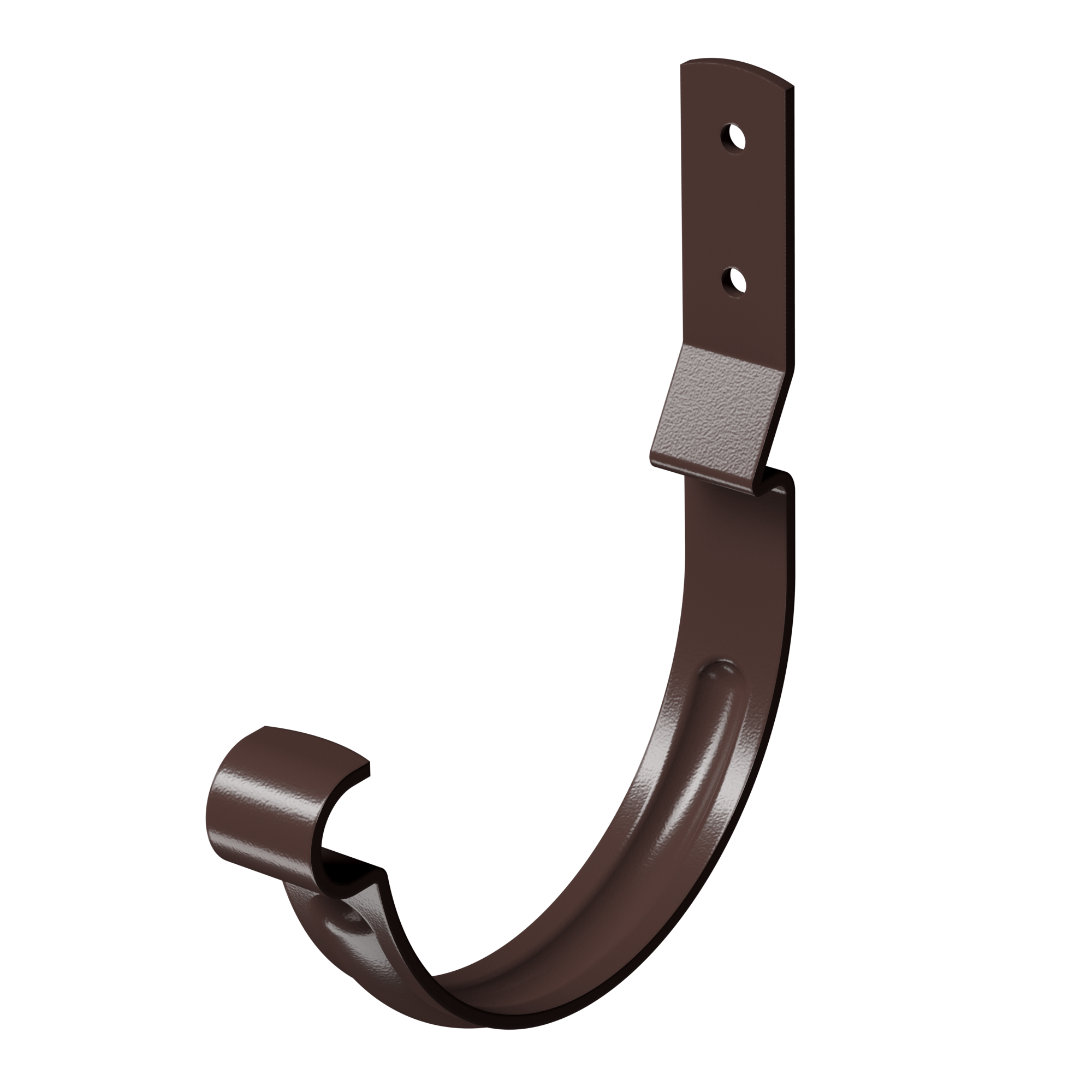 Карнизный крюк короткий Döcke STAL PREMIUM D125 Шоколад