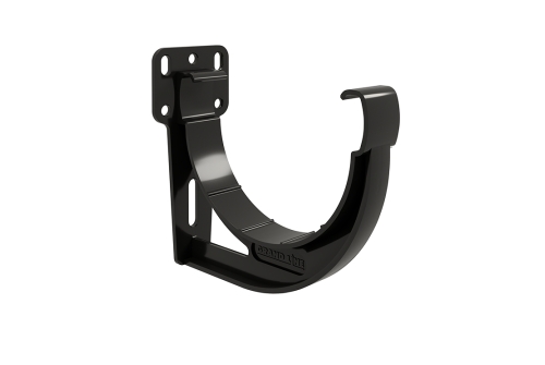 Кронштейн желоба Grand Line slider Дизайн 135/90 ПВХ черный (RAL 9005)