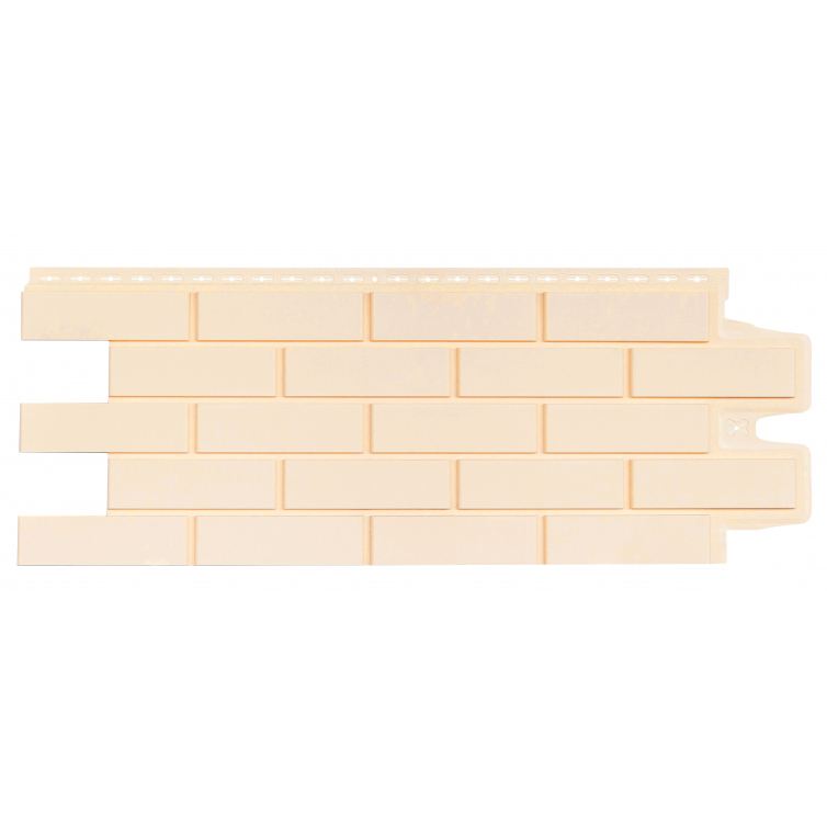 Фасадная панель Grand Line Клинкерный кирпич Classic Бежевый