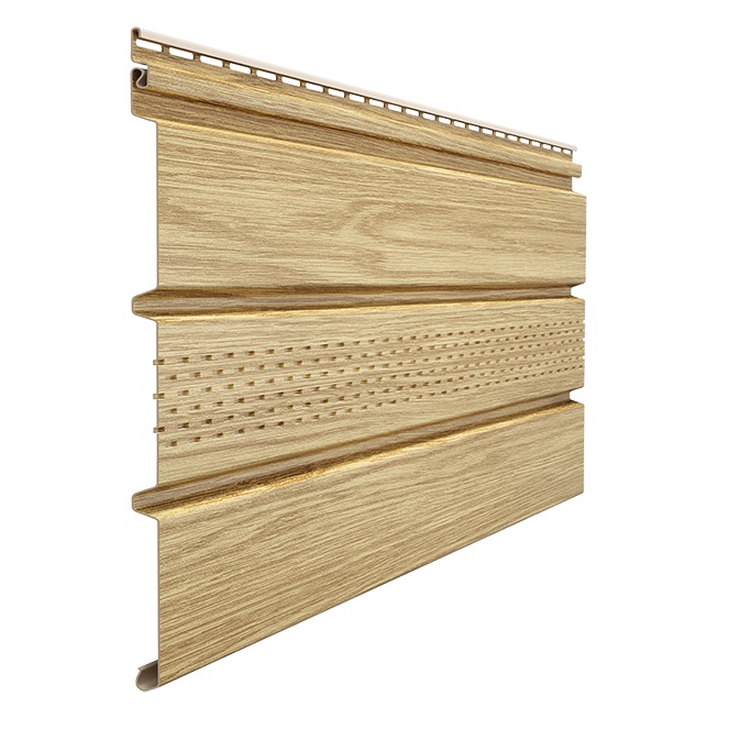 Döcke LUX Т4 Софит с центральной перфорацией (Зрелый каштан)