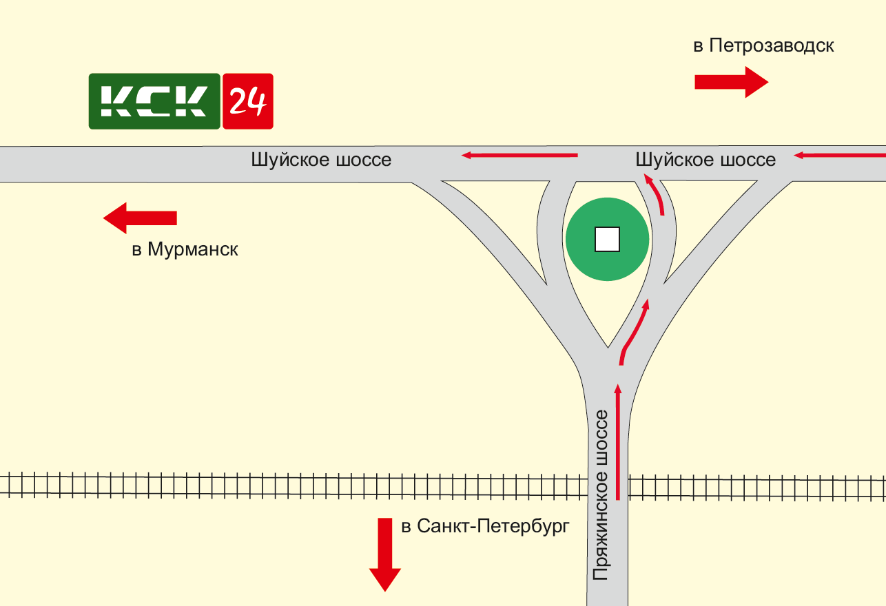 Карта шуйское шоссе