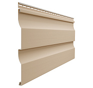 Сайдинг Docke PREMIUM D 4,5 D Корабельный брус (Крем-брюле)