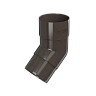 Колено трубы 135° ТН ПВХ, темно-коричневый