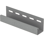 J-планка (J-trim) S-Lock Клинкер Нордик Дым