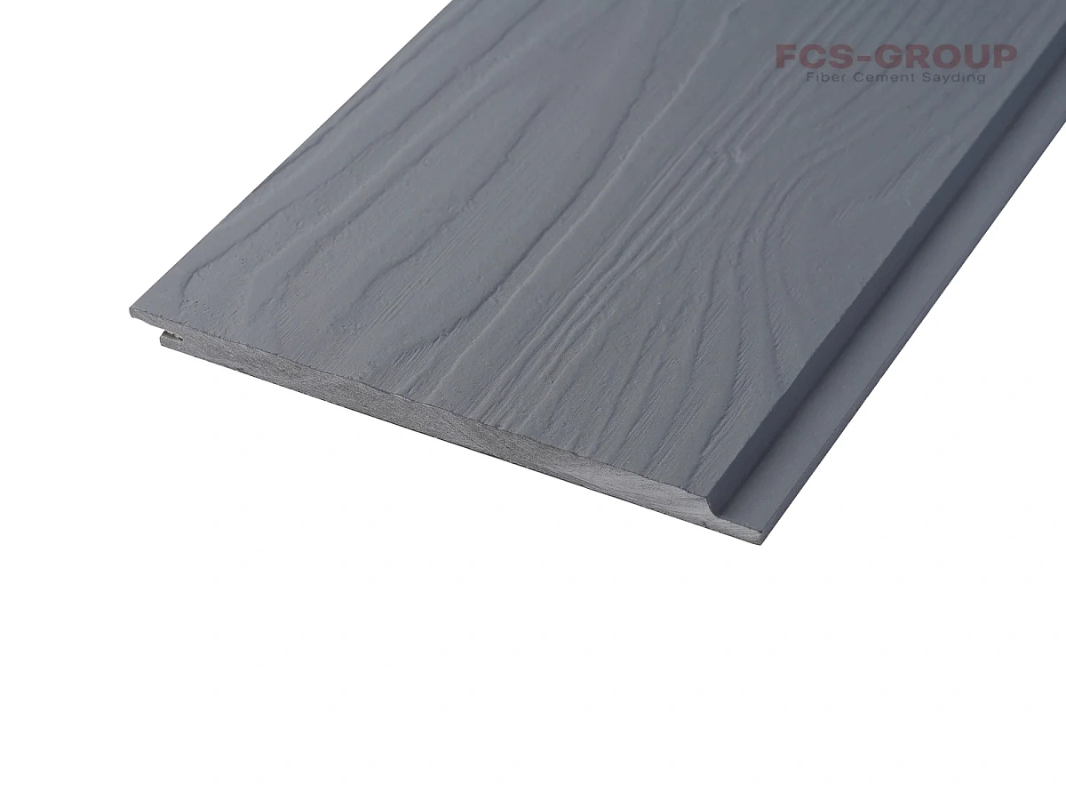 Фиброцементный сайдинг FCS Wood Click (шип-паз) 3000*190*10мм F15