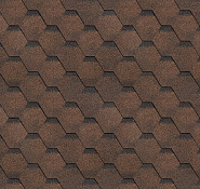 Гибкая черепица Финская Соната Коричневый SHINGLAS ТЕХНОНИКОЛЬ