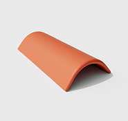 Коньковая черепица Braas Франкфуртская, красный