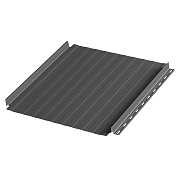 Фальцевая панель AQUACLICK Силуэт-8 PE Matt (Zn180) 0,5мм Rooftop Бархат RAL7016 с подгибом / без подгиба