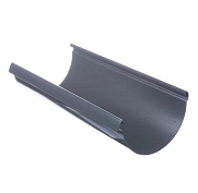 Döcke (Деке) LUX Желоб водосточный (Графит) 1,5 м