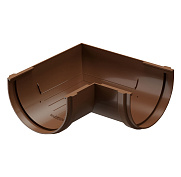 Döcke (Деке) PREMIUM Угловой элемент желоба 90° Каштан