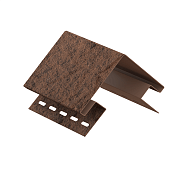 Наружный угол 076 Ю-ПЛАСТ Камень Жженный