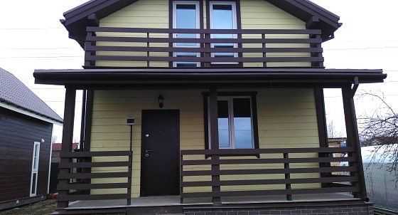 Коттедж 120 м2, Санкт-Петербург, г. Пушкин. Стоимость с материалами - 2 400 000 руб.