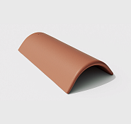 Коньковая черепица Braas Франкфуртская, коричневый