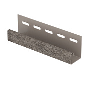 J-планка Ю-ПЛАСТ Стоун-Хаус (Stone House) Сланец Бежевый