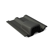 Вентиляционная черепица Braas Таунус Черный