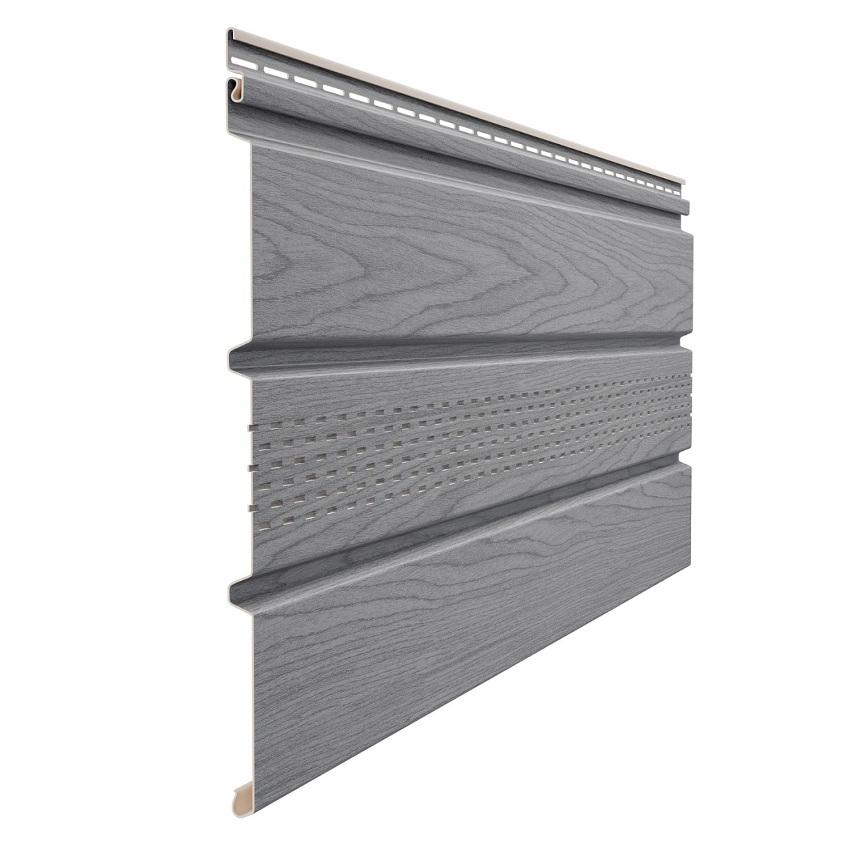 Döcke LUX Т4 Софит с центральной перфорацией (Байкальский)