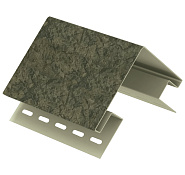 Наружный угол Ю-ПЛАСТ Стоун-Хаус (Stone House) S-Lock Таганай Таёжный