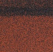 Коньково-карнизная черепица Tegola(Тегола) Prima Fila Красный микс