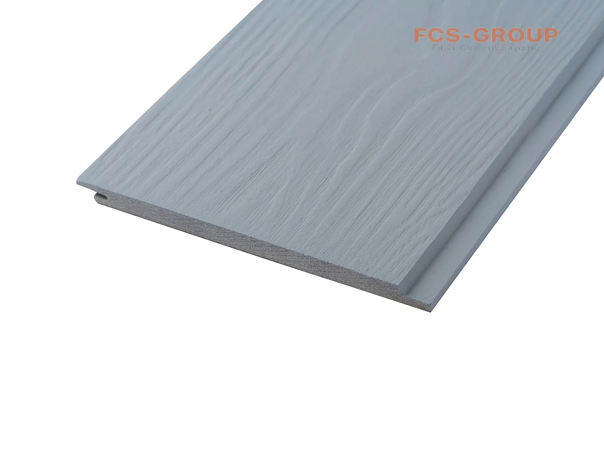 Фиброцементный сайдинг FCS Wood Click (шип-паз) 3000*190*10мм F62