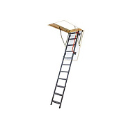 Чердачная лестница металлическая складная Fakro LMK 70х130/280