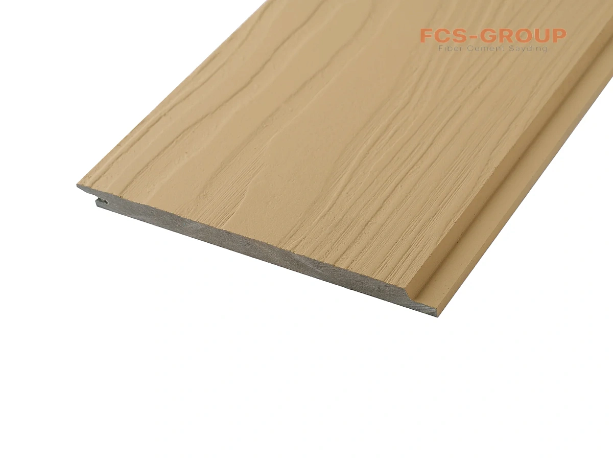 Фиброцементный сайдинг FCS Wood Click (шип-паз) 3000*190*10мм F11