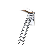 Чердачная лестница металлическая ножничная Fakro 50х80/280