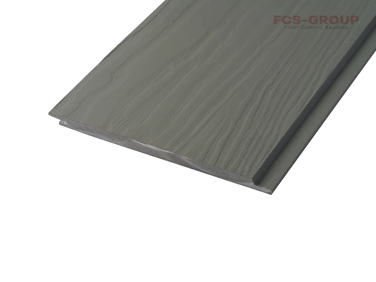 Фиброцементный сайдинг FCS Wood Click (шип-паз) 3000*190*10мм F59