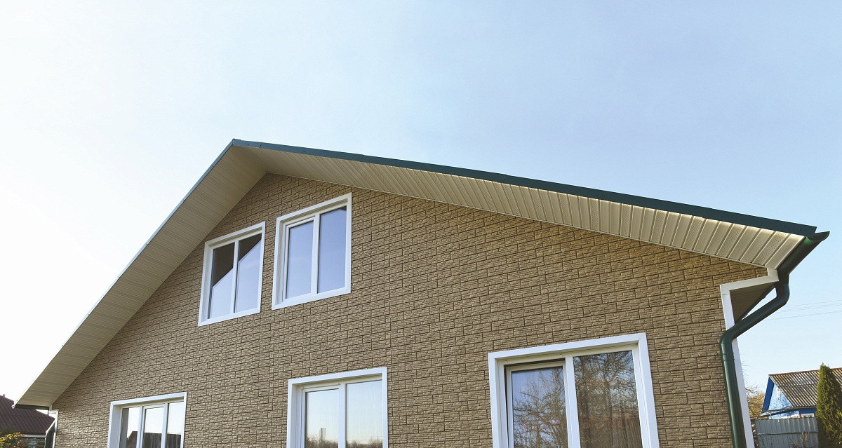 Панель Ю-ПЛАСТ Стоун-Хаус Сланец Бурый