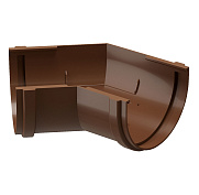 Döcke (Деке) PREMIUM Угловой элемент желоба 135° Каштан