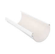 Döcke (Деке) LUX Желоб водосточный (Пломбир) 1,5 м