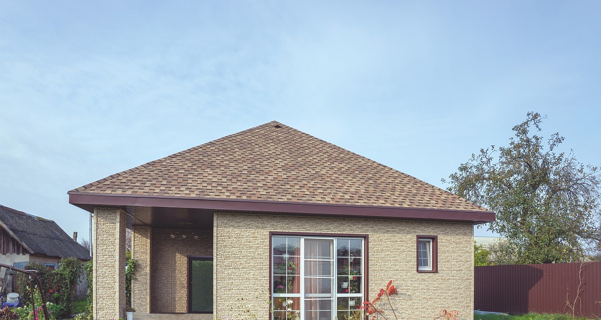 Панель Ю-ПЛАСТ Стоун-Хаус Кварцит Светло-бежевый