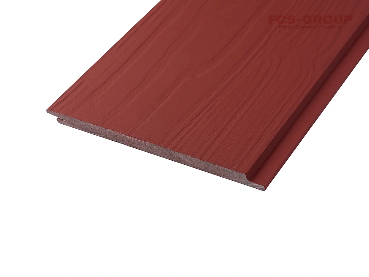 Фиброцементный сайдинг FCS Wood Click (шип-паз) 3000*190*10мм F61