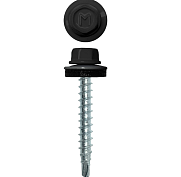 Саморез кровельный Daxmer 4,8х35 (250 шт.) сверло №1 RAL 9005